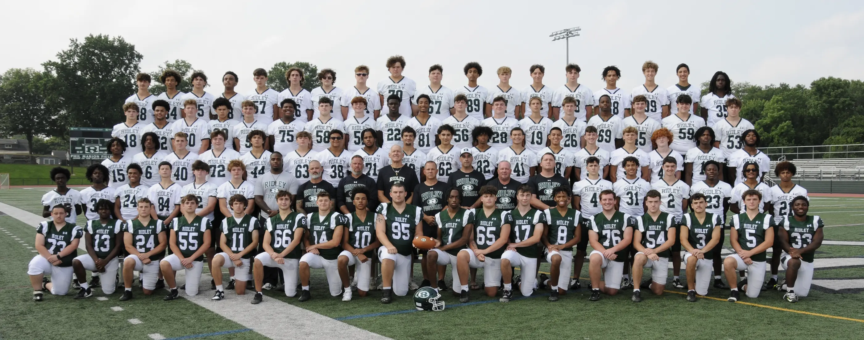 Ridley Raiders Football Team Pic